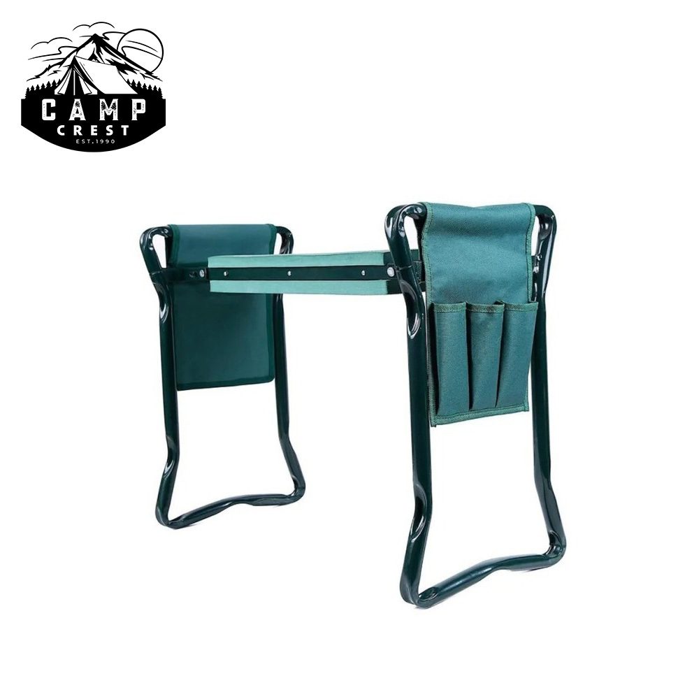 Garden Kneeler Camping Stool with Tool Pouch