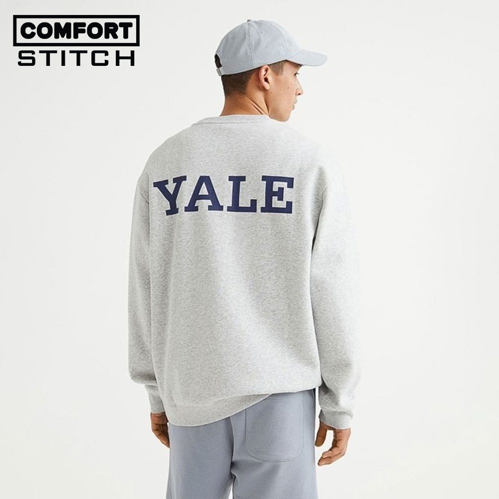 Light Gray Yale French Terry Sweatshirt