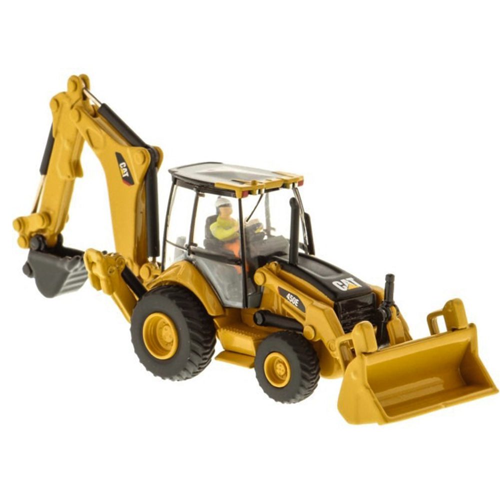 Caterpillar 450E Backhoe Loader 1:87 Scale Diecast Model