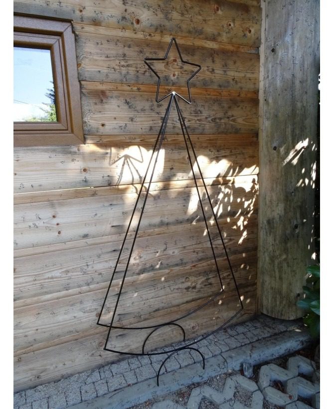 Metal Christmas Tree Ornament Garden Support