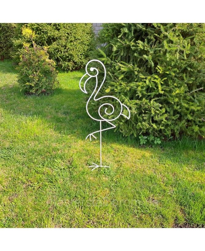 Elegant Garden and Park Sculpture | Powder-Coated Steel Décor