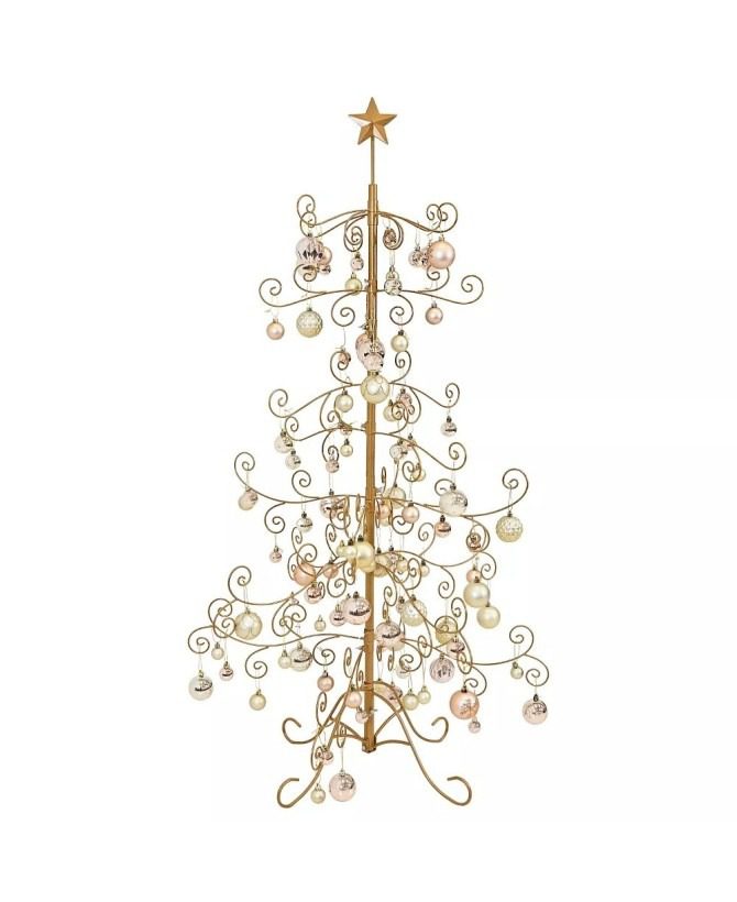 Metal Ornament Display Tree