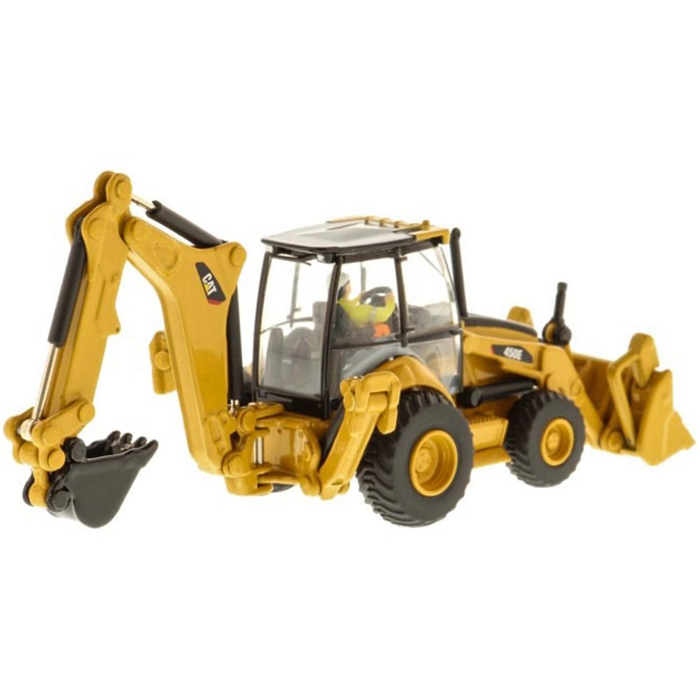 Caterpillar 450E Backhoe Loader 1:87 Scale Diecast Model