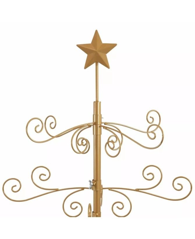 Sunnydaze Noelle Metal Ornament Display Tree