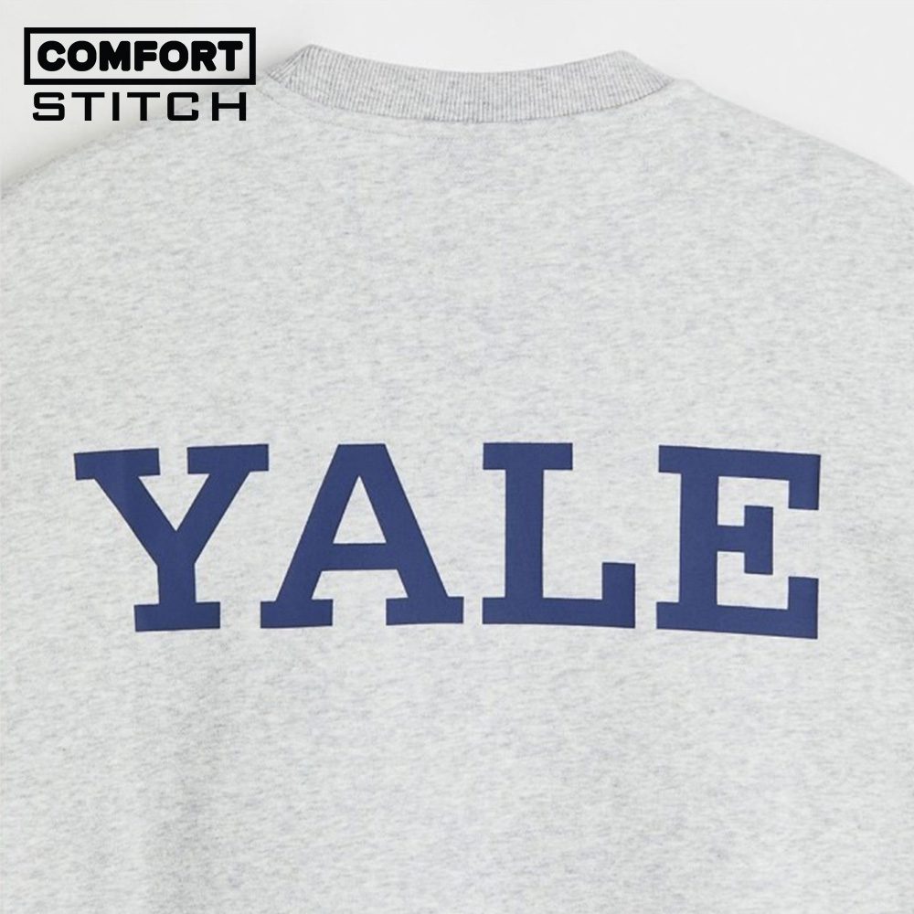 Light Gray Yale French Terry Sweatshirt