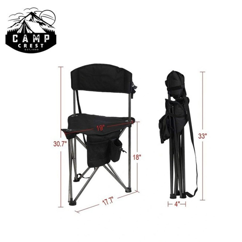 Lightweight Portable Tripod Camp Chair