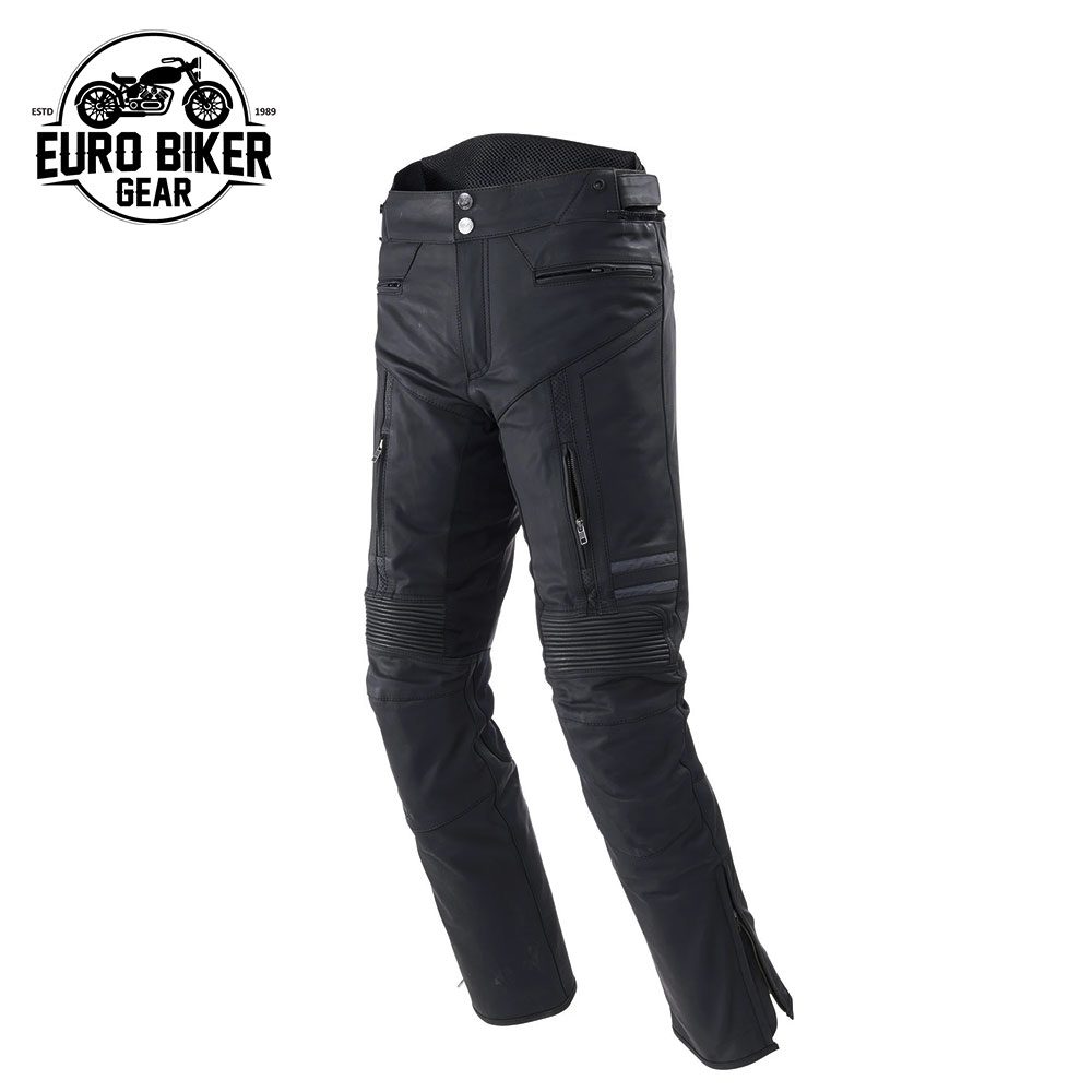 Men's Racer Genuine Leather Motorcycle Pants