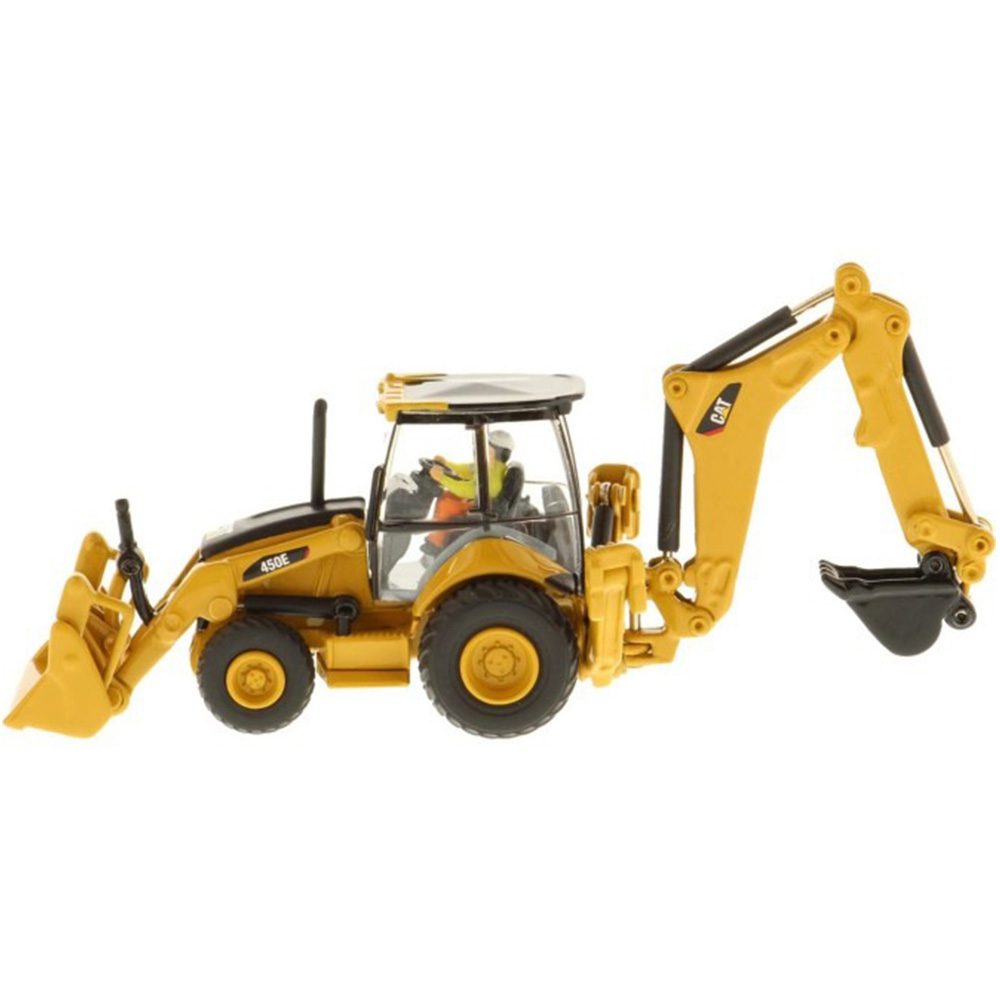 Caterpillar 450E Backhoe Loader 1:87 Scale Diecast Model