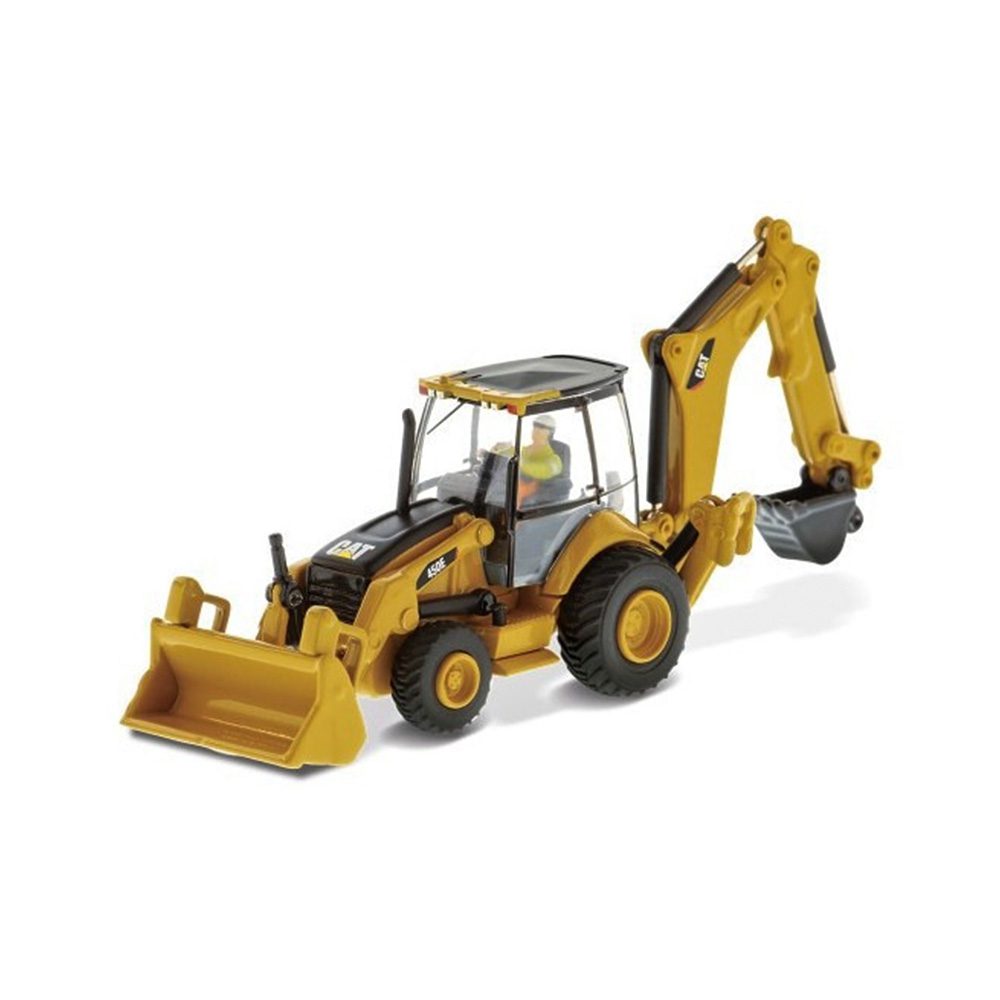 Caterpillar 450E Backhoe Loader 1:87 Scale Diecast Model