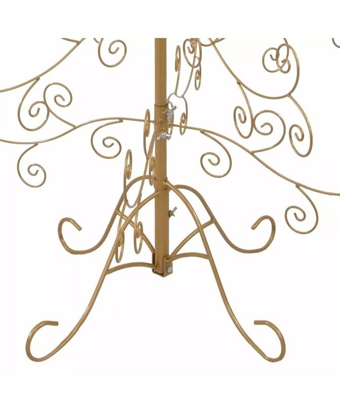 Sunnydaze Noelle Metal Ornament Display Tree