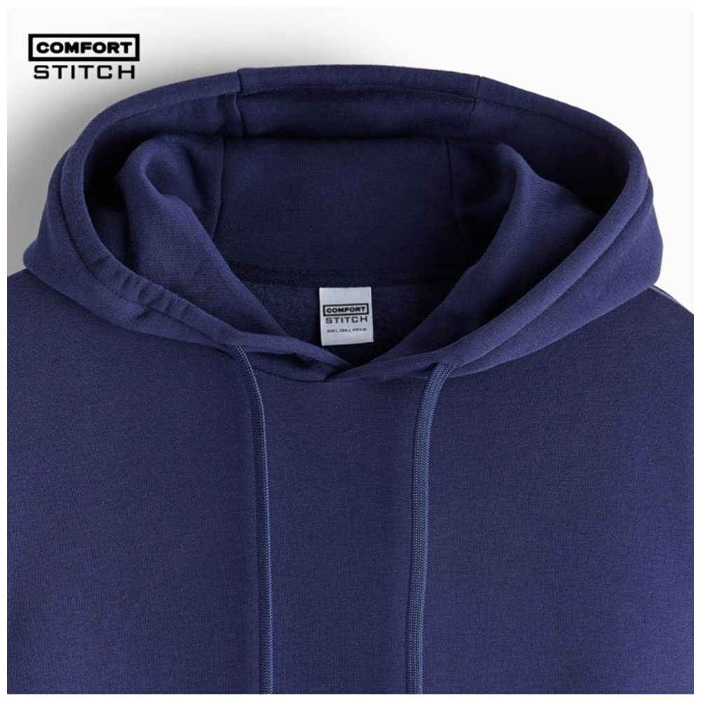 Adjustable Ink Blue Hoodie