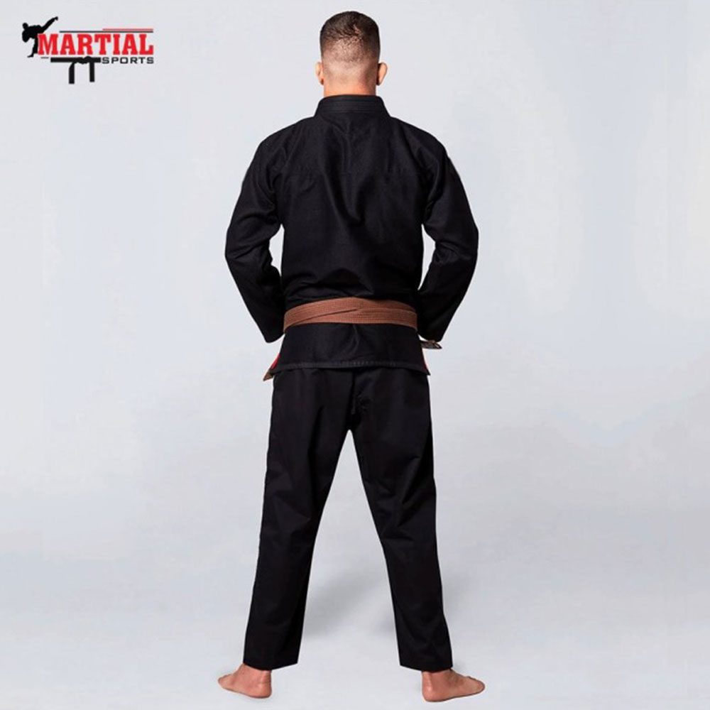 Pure Core Black Brazilian Jiu-Jitsu BJJ Gi Suit