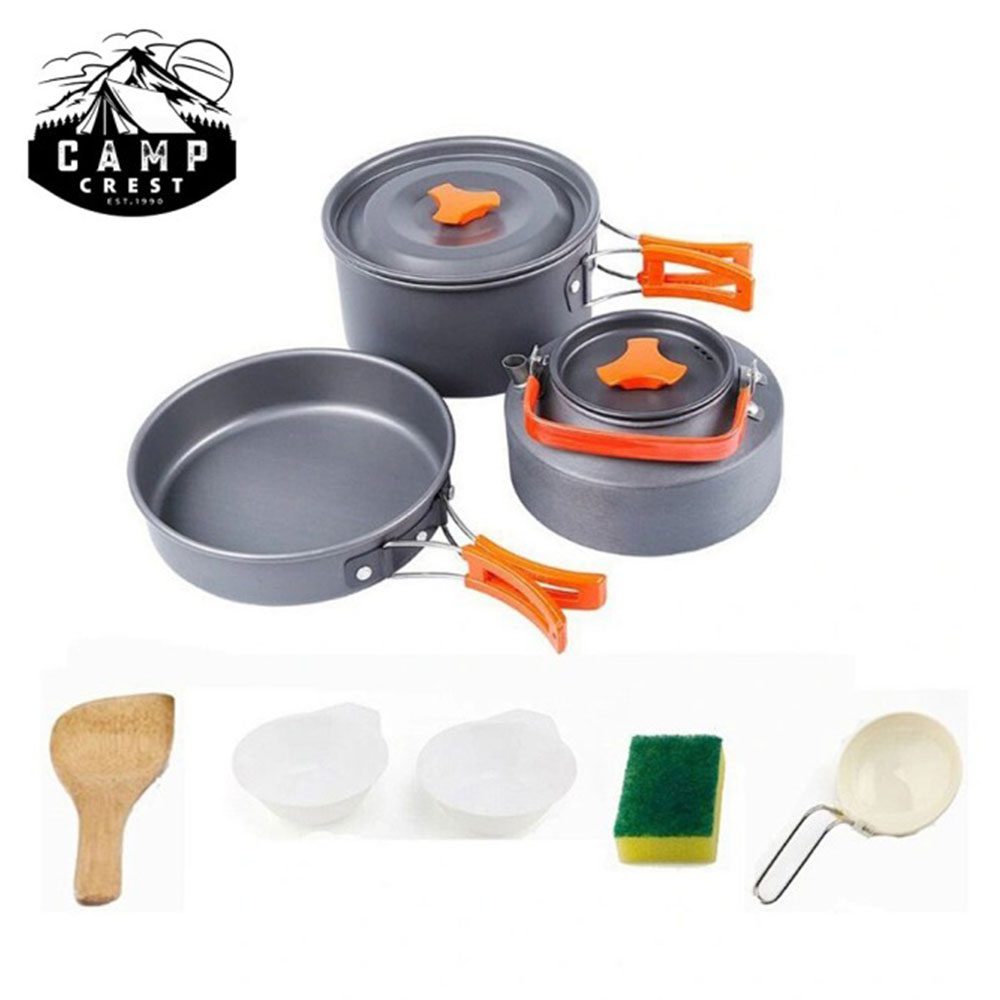 Camping Pots And Pans Set