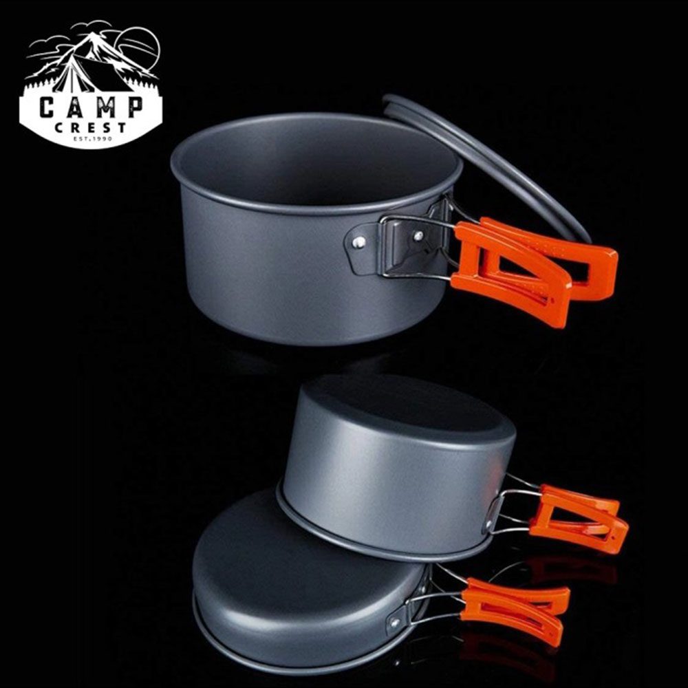 Aluminum Folding Camping Pots And Pans Set