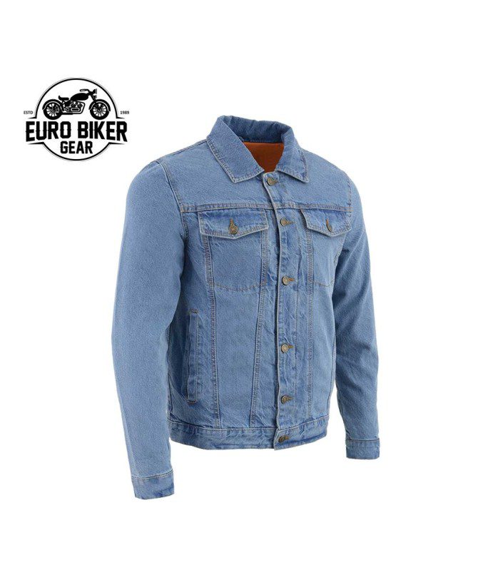 Classic Denim Blue Jean Jacket