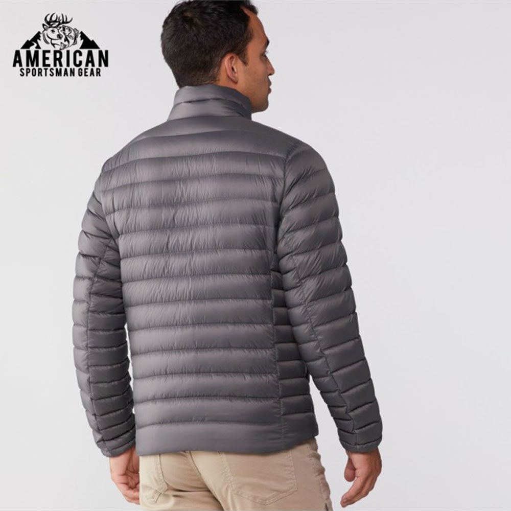 Men's Forge Grey Down Hiking Jacket