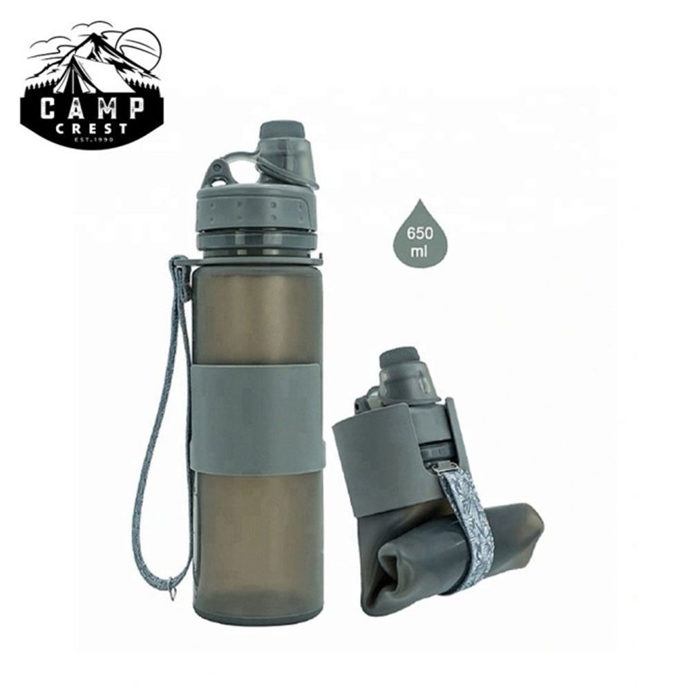 Free Silicone Collapsible Water Bottle