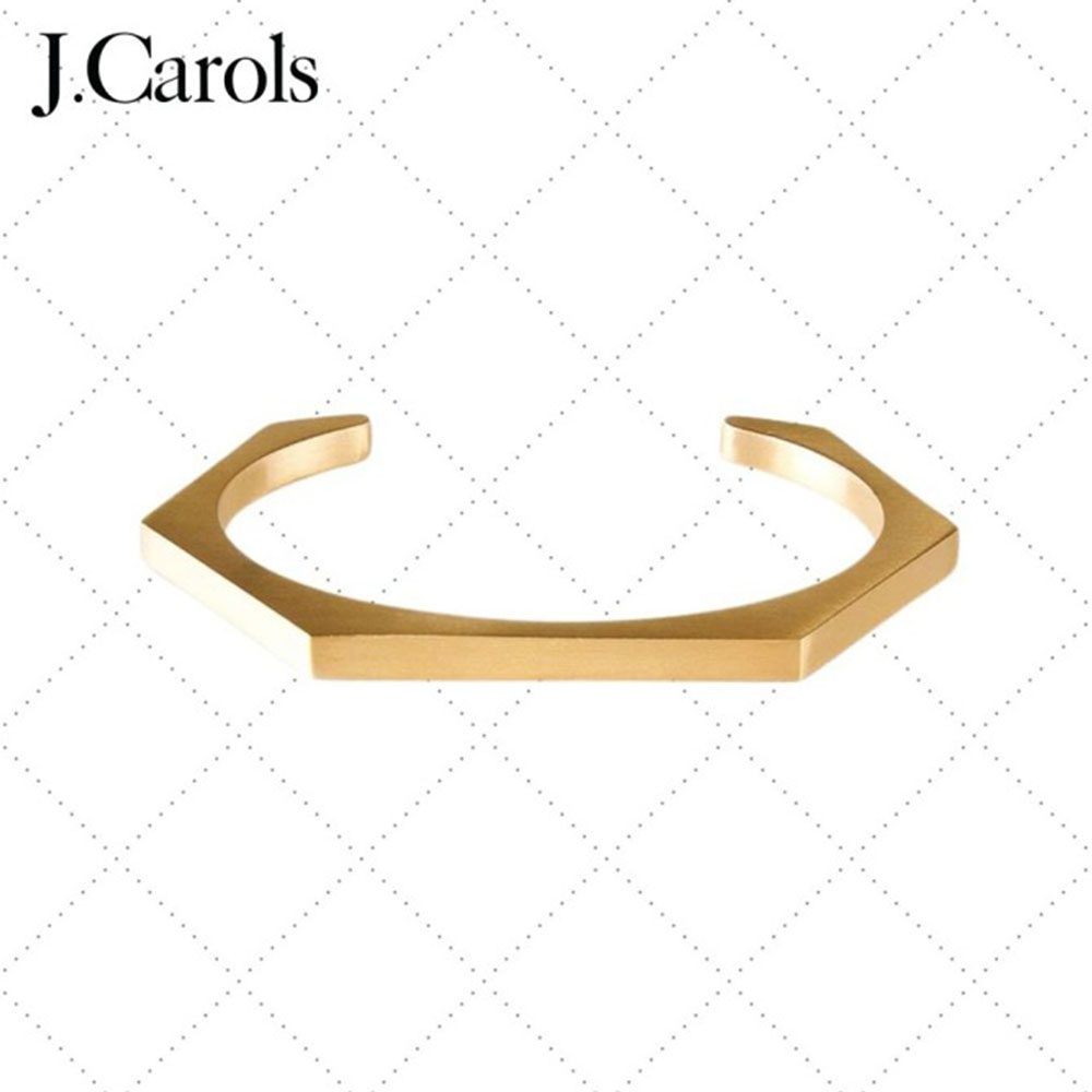 Hexagon Bangle Bracelet