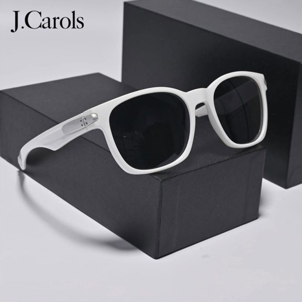 Iconic Matte White Frame Sunglasses