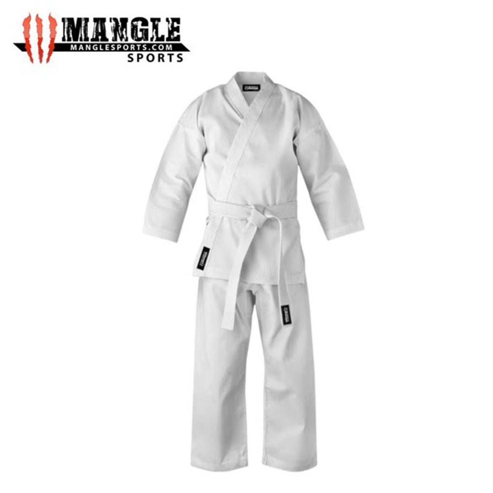 Mangle Sports Adult Student Karate Gi - Lightweight 7oz Uniform