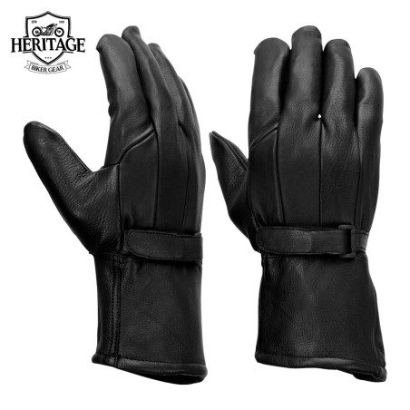 Men’s Deerskin Motorcycle Gloves