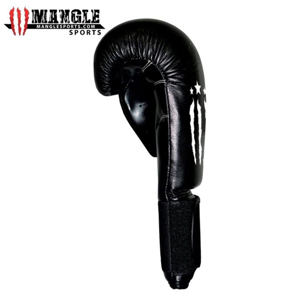 MMA High Quality Padded Boxing Gloves Black/White