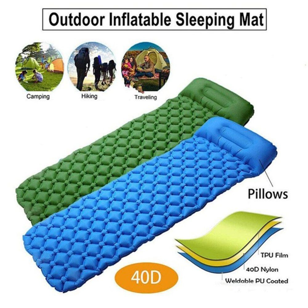 Rhombic Inflatable Camping Pad