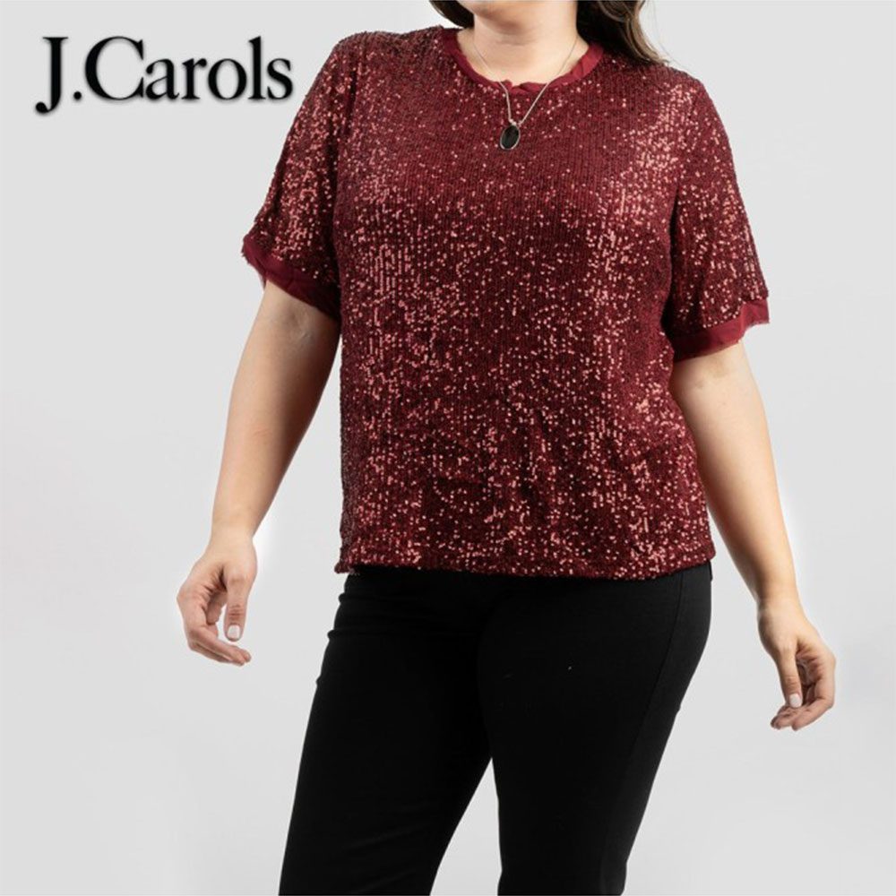 Sparkle Sheen Sequin Top