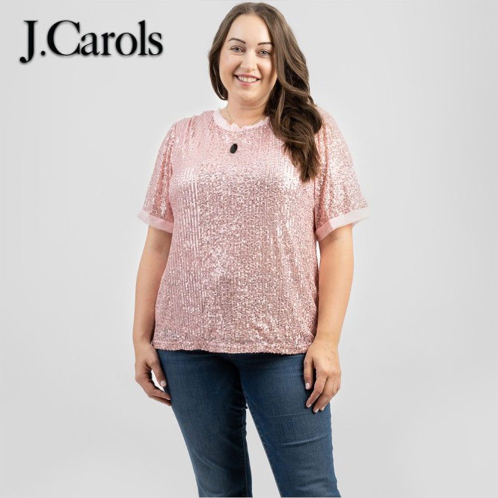 Sparkle Sheen Sequin Top