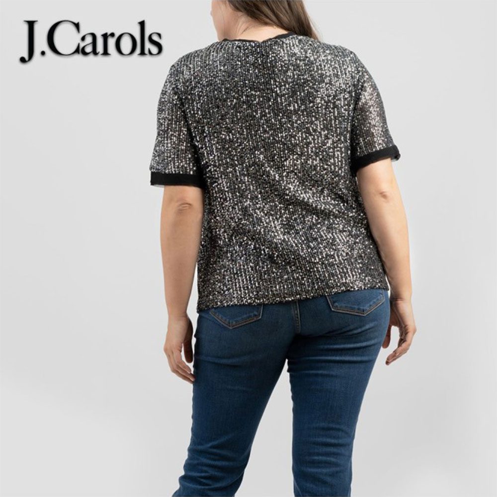 Sparkle Sheen Sequin Top