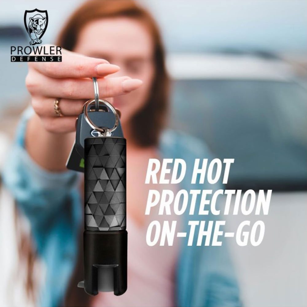 Triangle Keychain Mini Pepper Spray for Self Defense