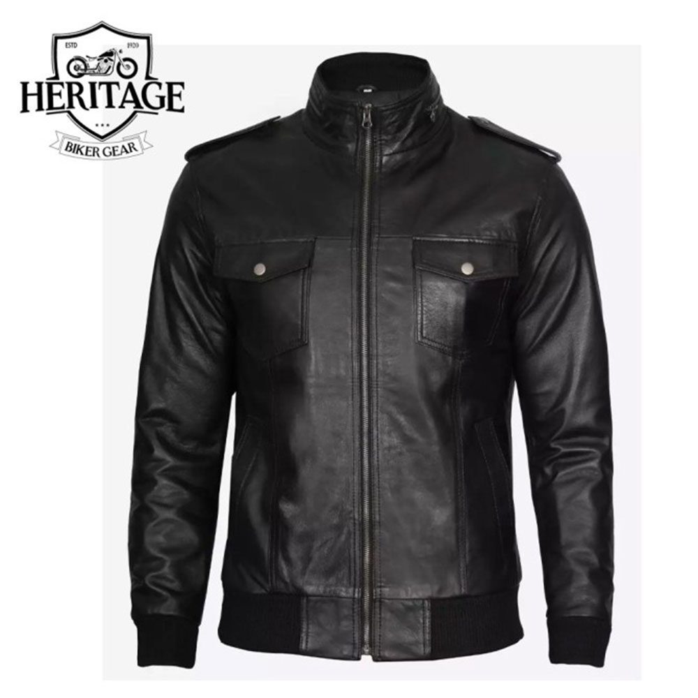 Tyler Mens Leather Jacket