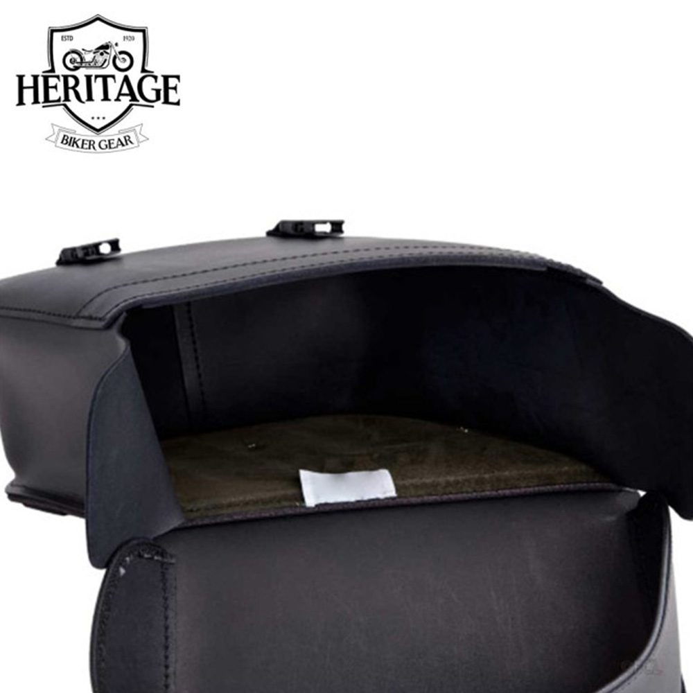 Large Wide Angle Motorcycle Saddlebag