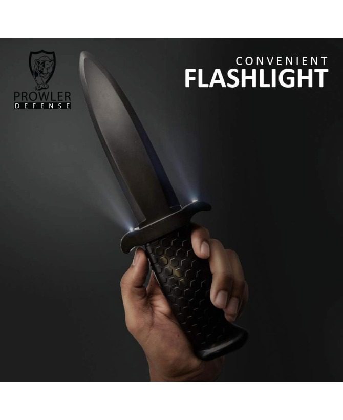 OnGuard Self-Defense Stun Gun Knife with LED Flashlight