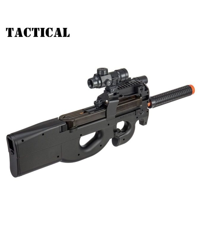 D90H Electric Airsoft Submachine Gun with Shooting Target