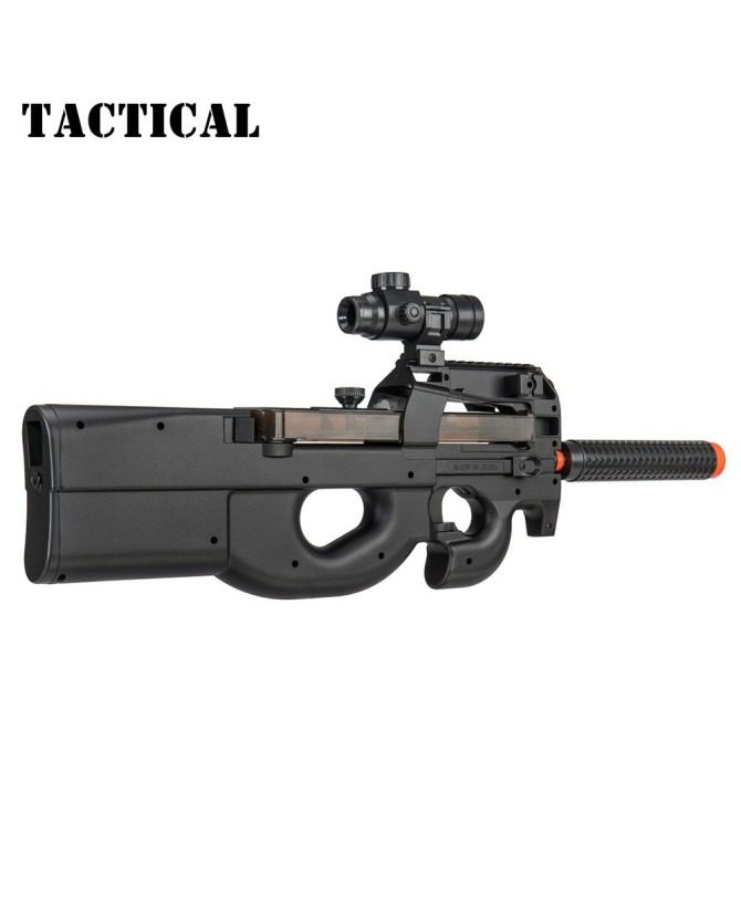 D90H Electric Airsoft Submachine Gun with Shooting Target