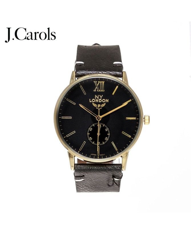 Casual Fashion Men's Leather Strap Wristwatch