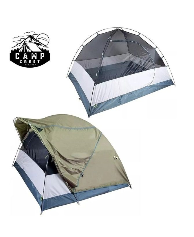 Tent Waterproof for 2 3 Person with Porch Double Layer for Camping Hiking by campcrest