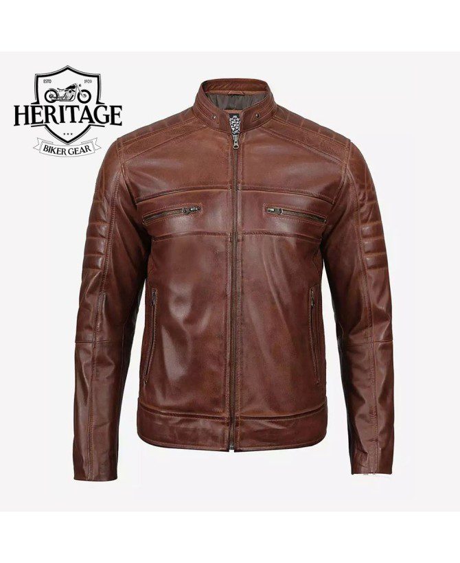 mens-cognac-cafe-racer-leather-jacket