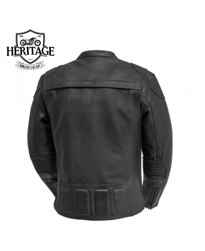 Men's Nemesis Motorcycle Leather Jacket